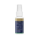 50ml white spray bottle with a blue and gold band label with Bioceuticals Logo. Colecalciferol 25 micrograms, vitamin d3 1000IU. Menaquinone 7 vitamin k2 45micrograms