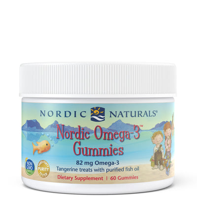 A Supplement with the name Nordic Omega-3 Gummies by Nordic Naturals.