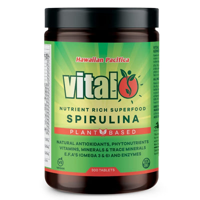 Image of Vital Superfood Spirulina 300 tabs 1000x1000