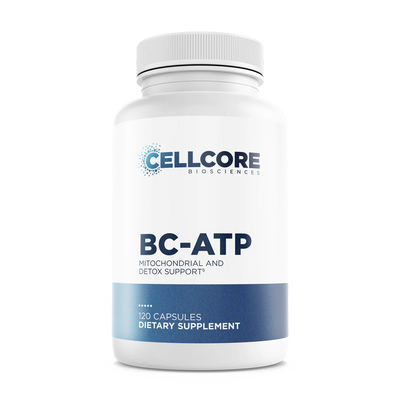 Image of supplement, CellCore Bioscience, BC-ATP, Mitochondrial and Detox Support, 120 capsules