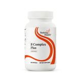 A Supplement container with the name B Complex Plus by Seeking Health.