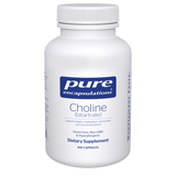 A Supplement container with the name Choline (bitartrate) by Pure Encapsulations.