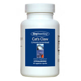 A Supplement container with the name Cat's Claw by Allergy Research Group.