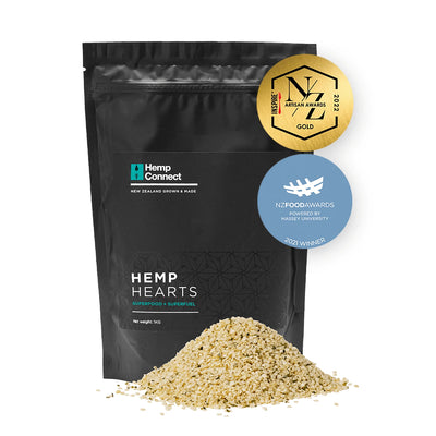 A Supplement container with the name Hemp Heart 1kg by Hemp Connect.