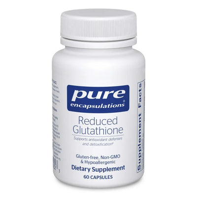 A Supplement with the Name Reduced Glutathione by Pure Encapsulations.