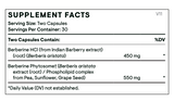 Table of content, thorne berberine 1000mg, berberine HCL 450 mg, berberine photosome 550mg