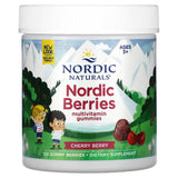 A Supplement container with the name Nordic Berries Cherry Berry by Nordic Naturals.