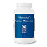 A Supplement container with the name Calcium Magnesium Citrate by Allergy Research Group.