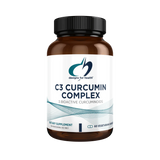 A Supplement container with the name C3 Curcumin Complex by Designs for Health. 