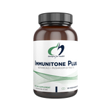 A Supplement container with the name Immunitone Plus by Designs for Health.