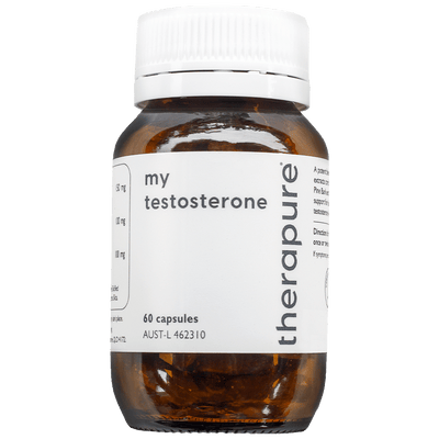 Image of therapure my testosterone 60 capsules. 1000x1000