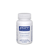 A Supplement container with the name ProbioMood by Pure Ecapsulations.