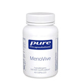 A Supplement container with the name MenoVive by Pure Encapsulations.