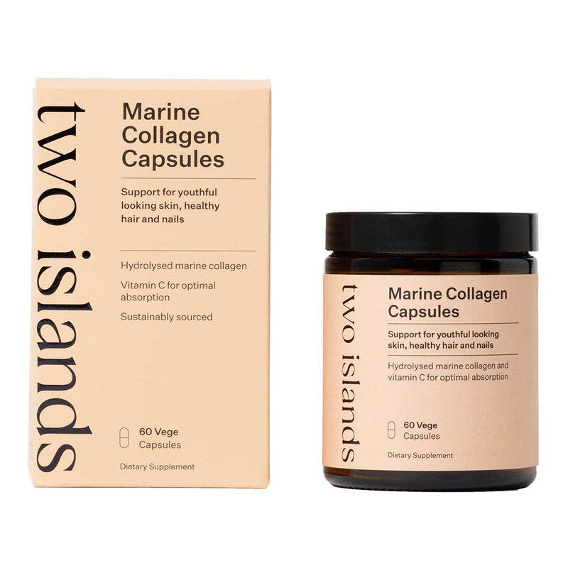 Image of Two Islands Marine Collagen Capsules 60 Vcaps 1200x1200