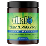 Image of vital vegan omega 3 45 vegcaps 1200x1200