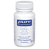 An image of a supplement called CoQ10 120mg by Pure Encapsulation